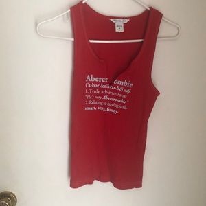 Abercrombie & Fitch tank top size medium